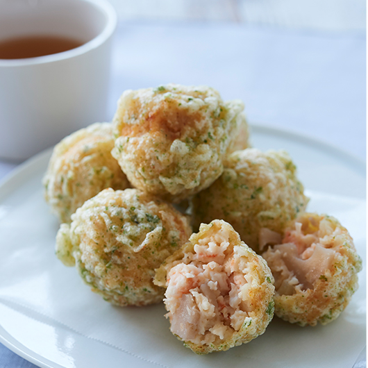 海老と蓮根の和風揚げ