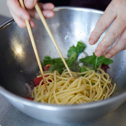 バジル風味のパスタ レシピ2