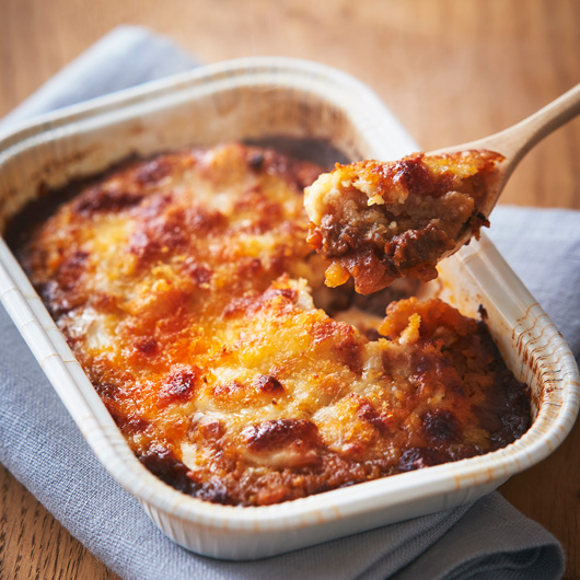 自家製ミートソースのポテトグラタン