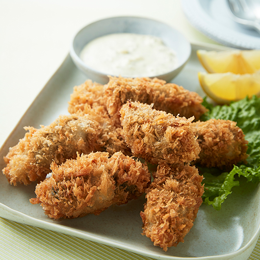 広島県産フレッシュ牡蠣のフライ