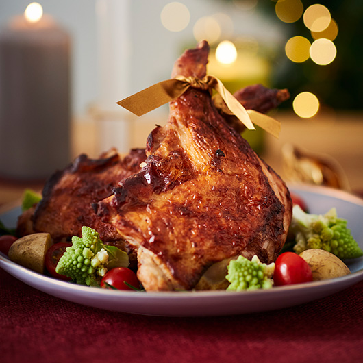 桜島どりのもも肉ロースト