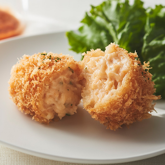 北海道産ぼたん海老のクリームコロッケ