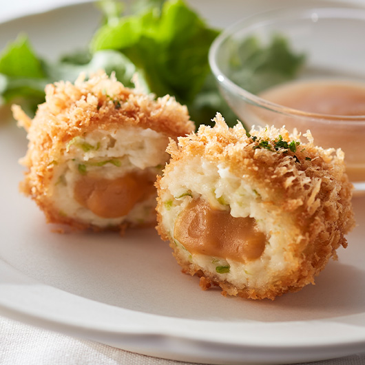 磯の旨み広がる 濃厚うにのクリームコロッケ