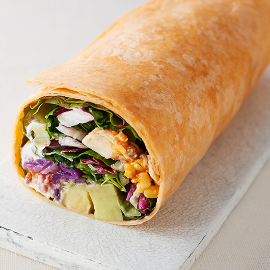 トルティーヤのサラダ恵方巻き