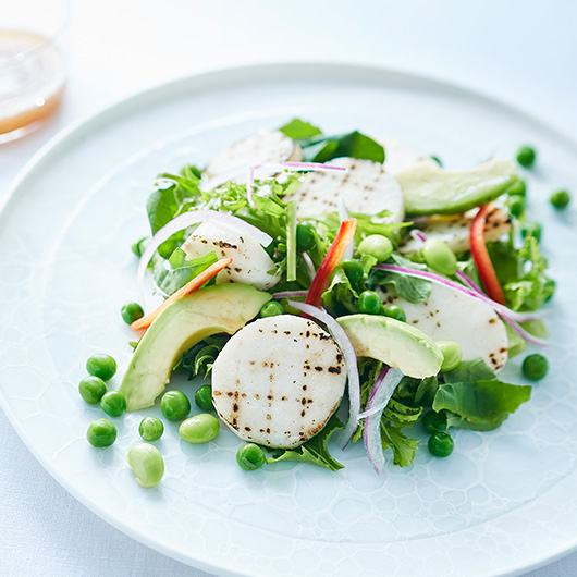 長芋「根張星（ねばりスター）&reg;」とアボカドのサラダ