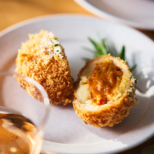 オマール海老のビスクコロッケ