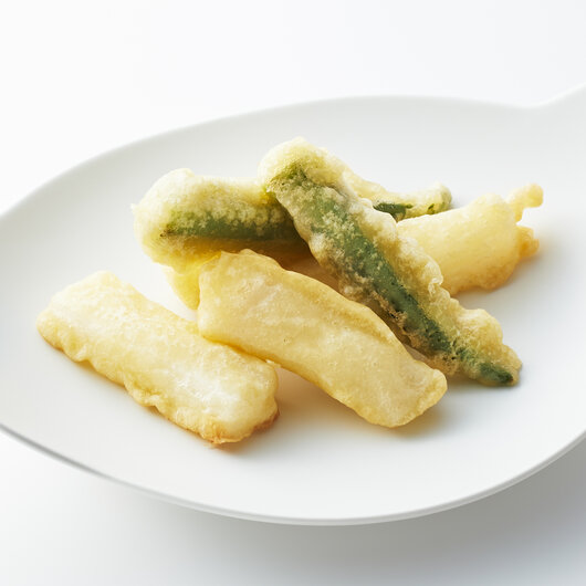 長芋とオクラの野菜フリット