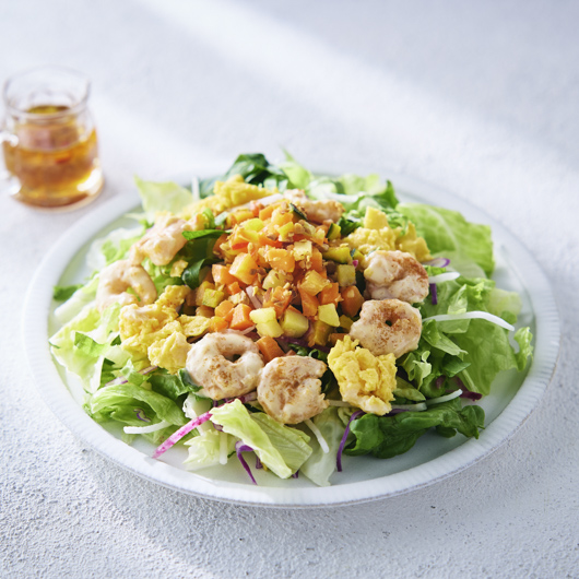1/2日分野菜 旨みまろやか海老マヨサラダ