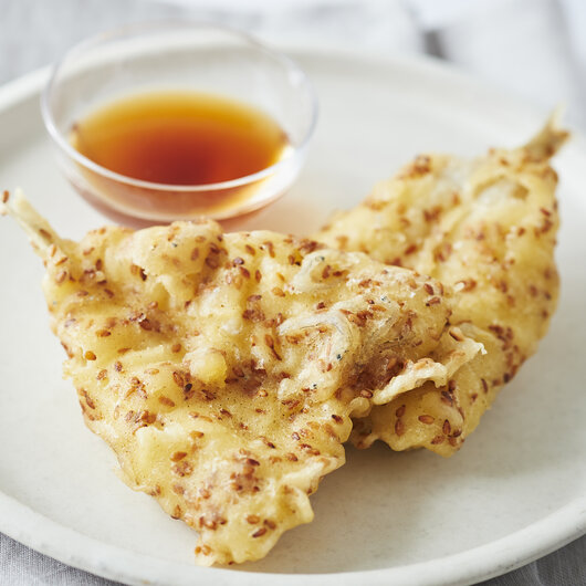 キスの香ばし揚げ 胡麻ちりめん衣